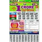 sikkim state lottery ticket